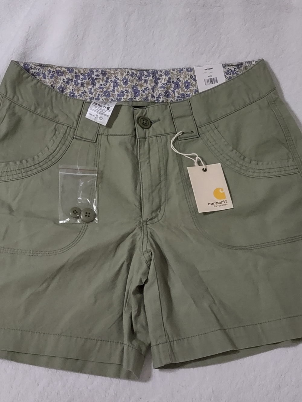 Carhartt Women's Cotton Shorts, NWT